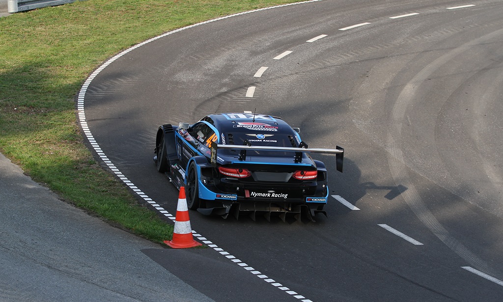 Frederik tager en tur i strafbanen
(Foto: Motorsporten.dk)